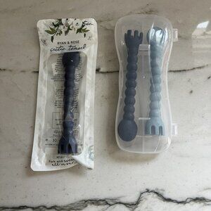 Ryan & Rose Cutie Tensils-  Blue